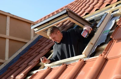 Pose de fenêtres de toit Velux à Gaubertin